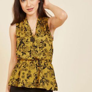 Modcloth Great Gal in the Corner Office Top